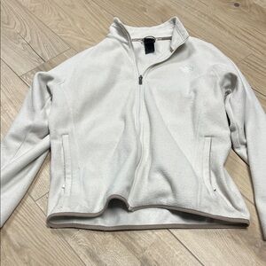 The North Face Women's Off-White Fleece‎ Jacket